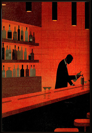 bartender preparing a beverage